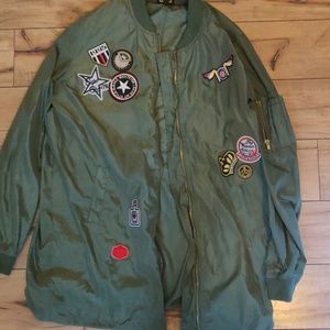 Army Windbreaker Utility Jacket